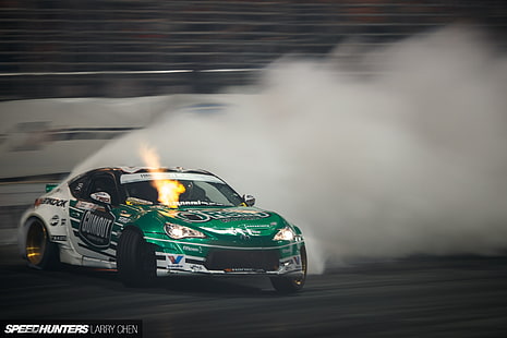 Rauch, Geschwindigkeit, Rutsch, Spur, Formel Drift, HD-Hintergrundbild HD wallpaper