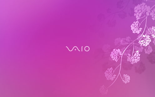 VAIO Floral Dusk, 소니 바이오, HD 배경 화면 HD wallpaper