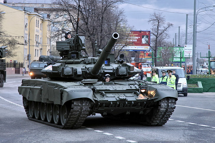 militer, Rusia, tentara, t 90, tank, tank, senjata, Wallpaper HD