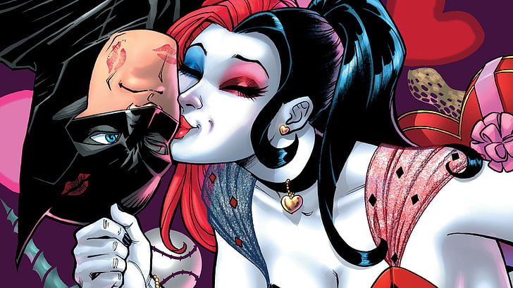 Ilustrasi Harley Quinn, Harley Quinn, DC Comics, komik, buku komik, Wallpaper HD