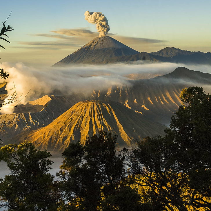 photography of gray volcano with blue sky as background, mount bromo, java, indonesia, mount bromo, java, indonesia, Mount Bromo, Java, Indonesia, photography, gray, blue sky, background, indonésie, Tan, Documentary Film, Film 2013, Mountain, Ijen, Crater, Climbing, Volcano, Sulphur, Miners, Mining, Lake, East Java, Surabaya, Blue Fire, Mount, Sea of Sand, Geographical Feature, Category, Country, Canyon, Musical Group, Hiking, National Park, IUCN, Nature  Trail, Short, Tourist, Comments, Benson, Bee, Island, Ridge, nature, mt Fuji, japan, snow, landscape, mountain Peak, outdoors, scenics, HD wallpaper