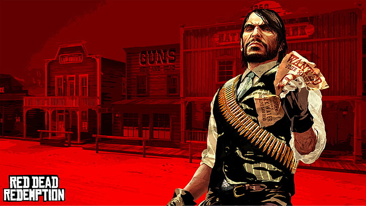 Red Dead Redemption, John Marston, HD-Hintergrundbild