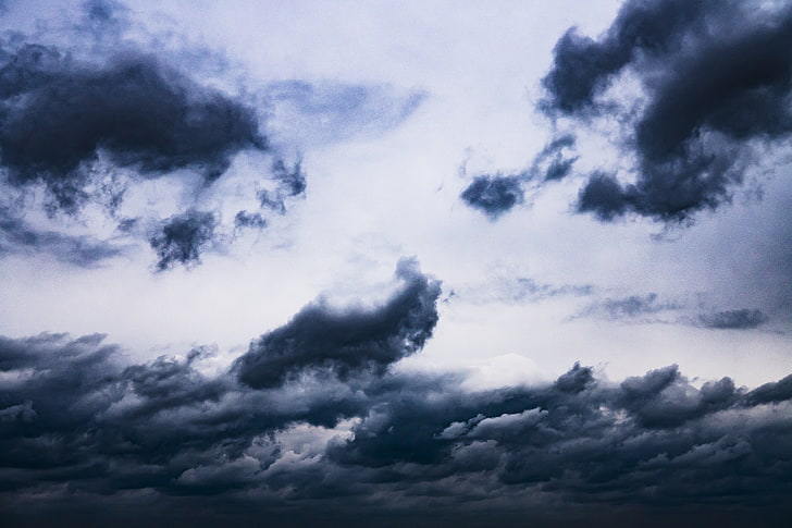 clouds, clouds, sky, overcast, HD wallpaper