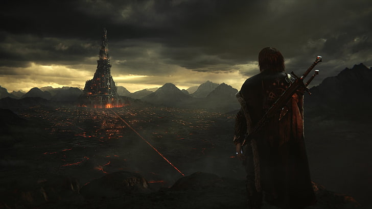 Videospiel, Mittelerde: Schatten des Krieges, Talion (Mittelerde), HD-Hintergrundbild
