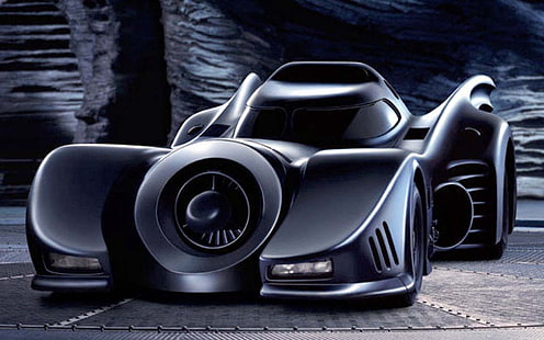Batman, Batmobil, Bruce Wayne, schwarzes Auto, HD-Hintergrundbild HD wallpaper