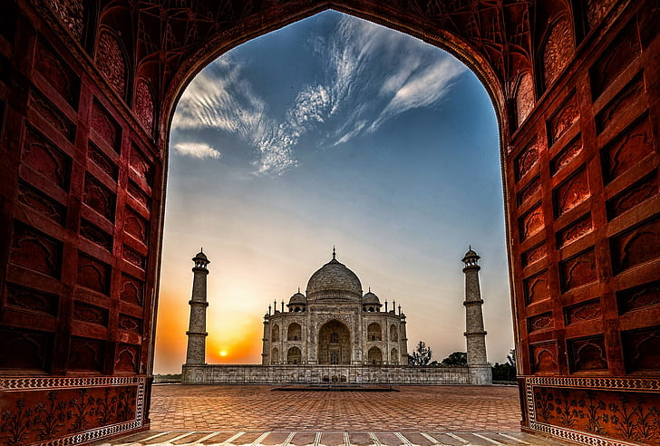 Taj Mahal, HD-Hintergrundbild