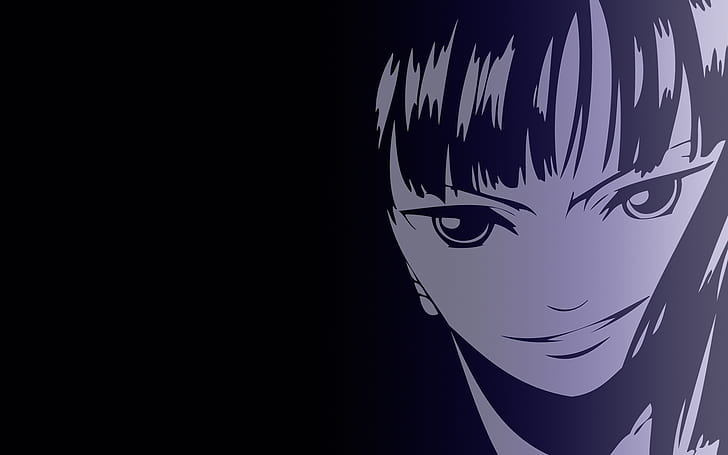 Nico Robin, visage, minimalisme, anime girls, anime, Fond d'écran HD