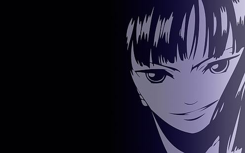 Nico Robin, il viso, il minimalismo, anime girls, anime, Sfondo HD HD wallpaper