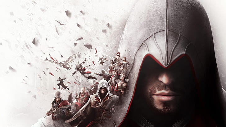 Ezio Collection, Xbox One, PS4, Assassins Creed, HD tapet