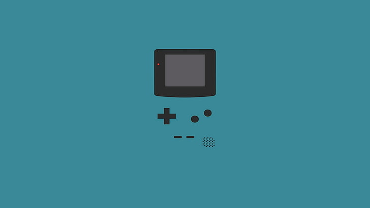 fondo de pantalla azul Nintendo Game Boy Color, Nintendo, GameBoy, Fondo de pantalla HD