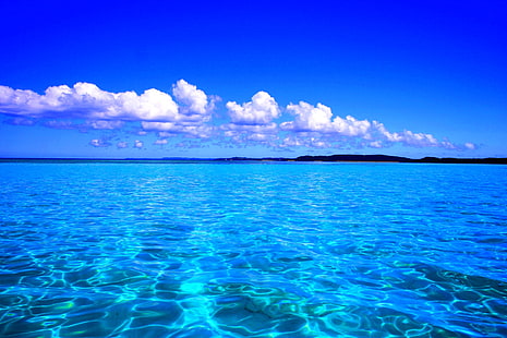природа, океан, море, морской пейзаж, вода, HD обои HD wallpaper