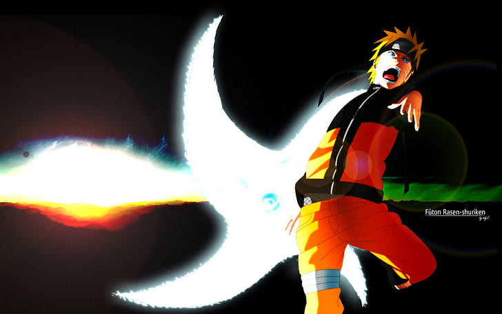 Naruto Shippuuden Futon Rasen Shuriken, Naruto, Rasengan, Anime, HD-Hintergrundbild