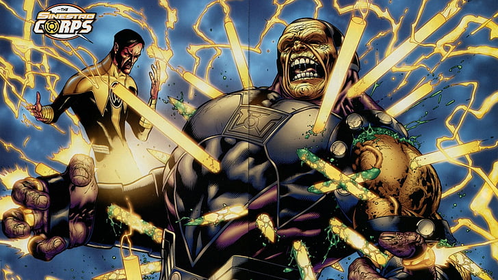 كاريكاتير ، Sinestro Corps ، Sinestro، خلفية HD