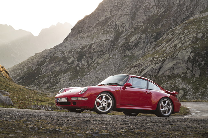 1995, 911, 993, Porsche, turbo, Sfondo HD
