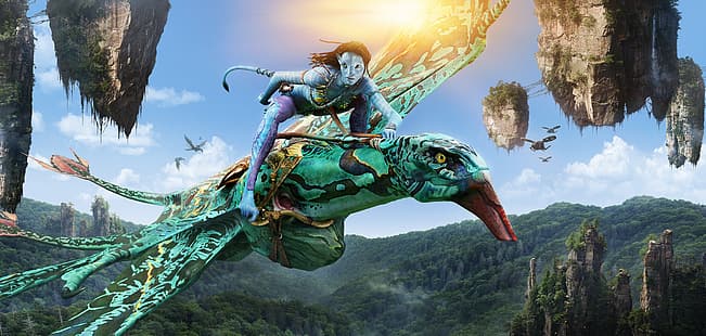 Avatar, Na'vi, Pandora, Jake Sully, Neytiri, Avatar: Der Weg des Wassers, HD-Hintergrundbild HD wallpaper