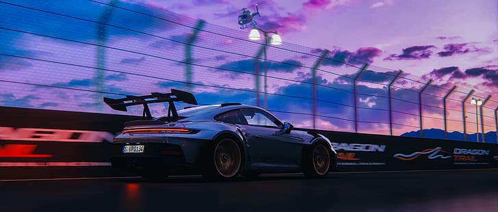 Porsche 911 gt3rs, Assetto Corsa, PC gaming, car, HD wallpaper