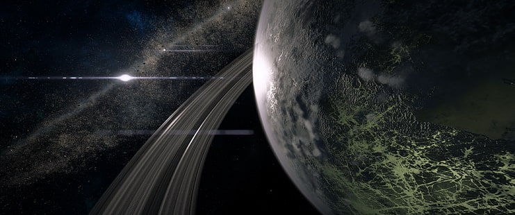 الفضاء ، أندروميدا ، ماس إفيكت ، كوكب، خلفية HD HD wallpaper