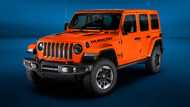 Jeep, Wrangler, Unlimited, Rubicon, 2018, HD tapet