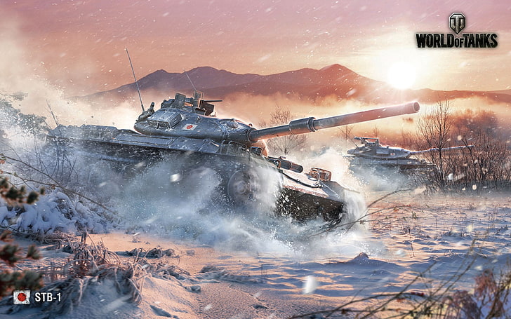 World of Tanks digitale Tapete, World of Tanks, Panzer, STB-1, Wargaming, Videospiele, HD-Hintergrundbild