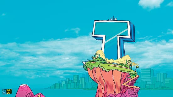 Teen Titans, çizgi film, Cartoon Network, HD masaüstü duvar kağıdı HD wallpaper