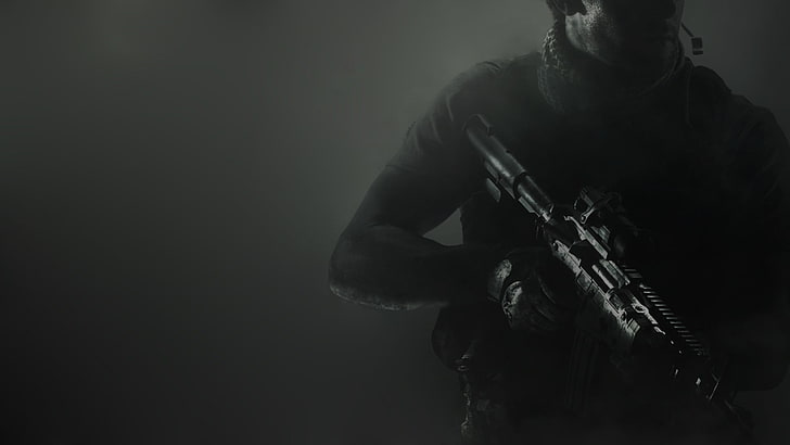 Черная штурмовая винтовка, Call of Duty: Modern Warfare 3, Call of Duty, HD обои