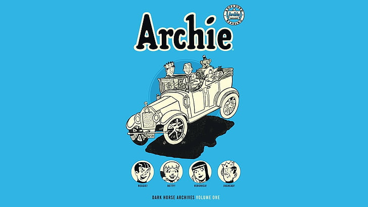 Comics, Archie, Archie Andrews, Betty Cooper, Jughead Jones, Veronica Lodge, Fondo de pantalla HD