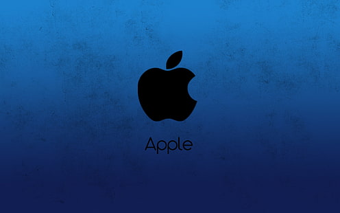 Apple Blue, apple logosu, logo apple, masaüstü, işleri, iphone, HD masaüstü duvar kağıdı HD wallpaper