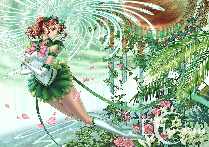 Sailor Moon, Makoto Kino, Sailor Jupiter, HD wallpaper