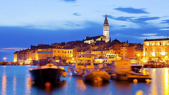 روفينج ، كرواتيا ، استرا ، الرومانسية ، المدينة ، شمال أدريا، خلفية HD HD wallpaper