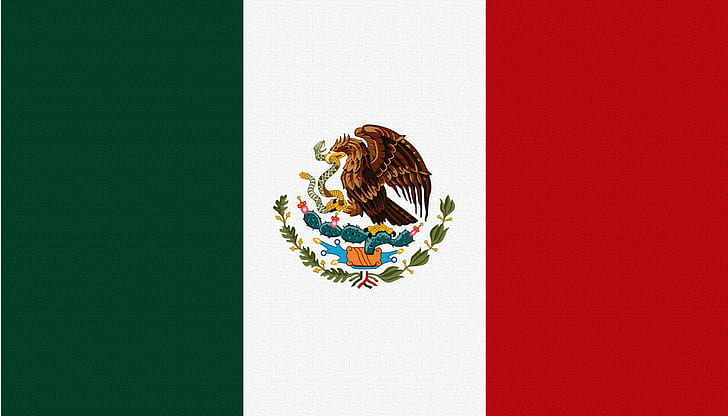 drapeau, serpent, Mexique, aigle, Fond d'écran HD