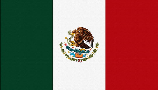 علم ، ثعبان ، المكسيك ، نسر، خلفية HD HD wallpaper