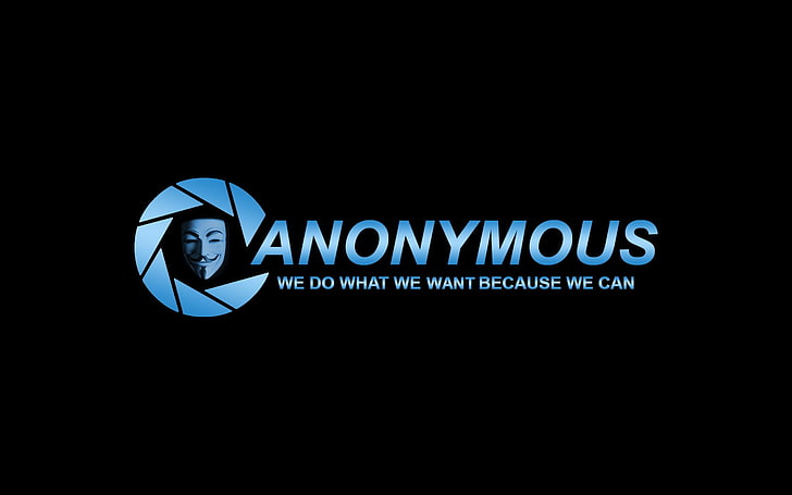 Анонимный логотип, Технологии, Аноним, HD обои