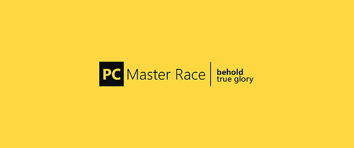 PC Master Race, game PC, Wallpaper HD