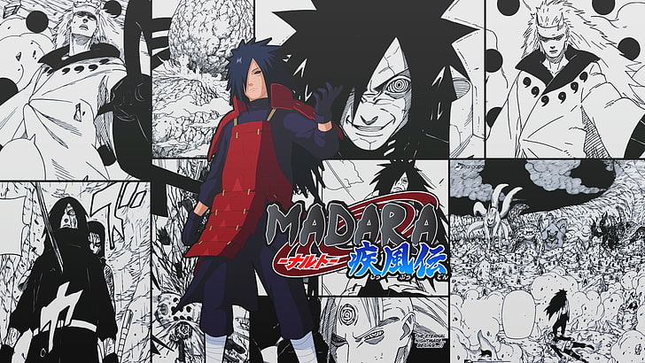 Carta da parati Madara, Anime, Naruto, Madara Uchiha, Sfondo HD