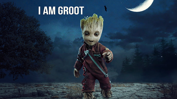 Baby Groot, Baby, Groot, HD-Hintergrundbild