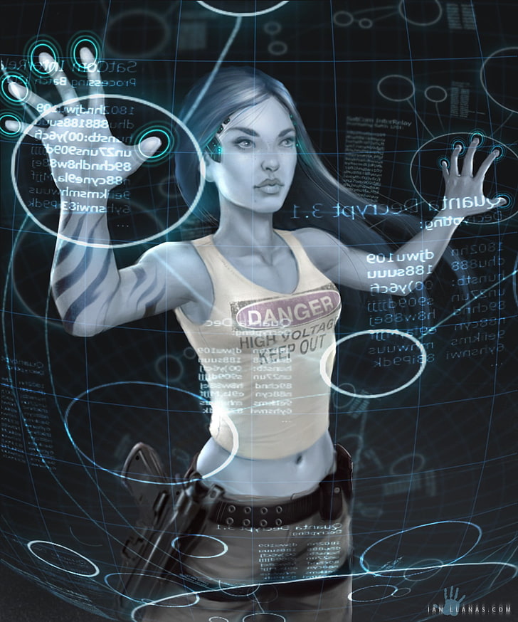 cyberpunk, futuristic, HD wallpaper