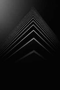 architecture, bw, symmetry, minimalism, HD wallpaper HD wallpaper