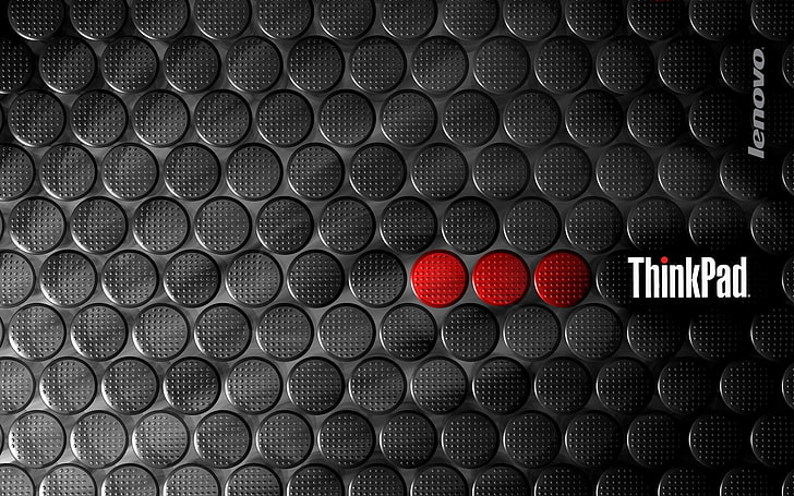 hitam Lenovo Thinkpad, ThinkPad, Wallpaper HD