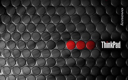 hitam Lenovo Thinkpad, ThinkPad, Wallpaper HD HD wallpaper