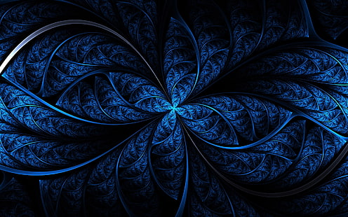 модел, цвят, светло, синьо, тъмно, HD тапет HD wallpaper