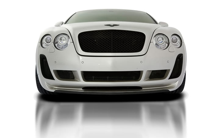 2010 Vorsteiner Bentley Continental GT BR9 Edition, Bentley Continental GT Biały, Bentley Continental GT, Tapety HD