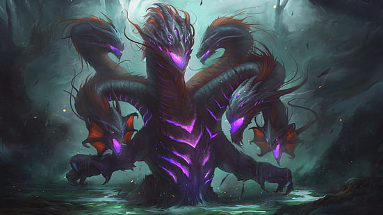 Fantasie, Hydra, Kreatur, HD-Hintergrundbild HD wallpaper
