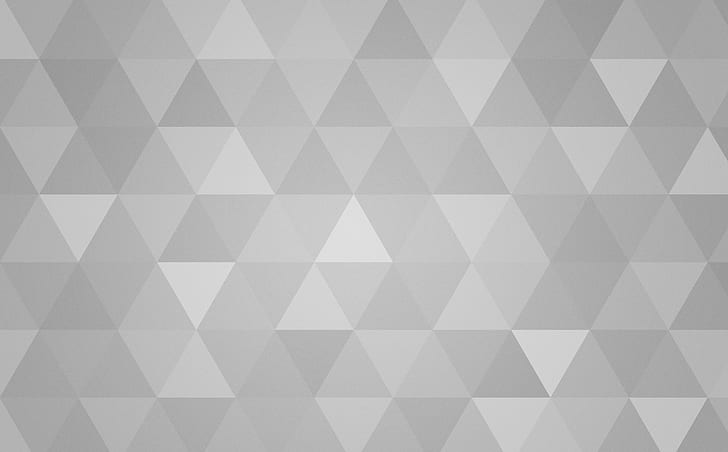 Triangolo geometrico astratto grigio, Aero, Motivi, Astratto, Grigio, Moderno, Design, Sfondo, Grigio, Motivo, Argento, Forme, Triangoli, Geometria, geometrico, poligoni, rombo, 8K, Sfondo HD