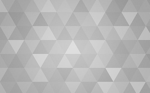 Grey Abstract Geometric Triangle Background, Aero, Patterns, Abstract, Gray, Modern, Design, Background, Grey, Pattern, Silver, Shapes, Triangles, Geometry, geometric, polygons, rhombus, 8K, HD wallpaper HD wallpaper