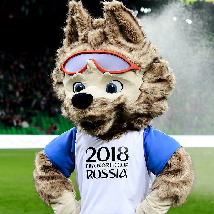 2018 Fifa World Cup Russia mascot, zabivaka, mascot, world cup 2018, fifa, football, HD wallpaper
