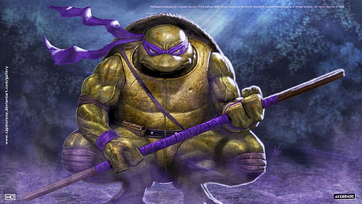Ninja Turtle wallpaper, Teenage Mutant Ninja Turtles, HD wallpaper