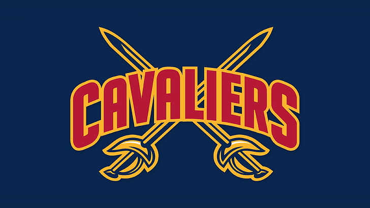 NBA Cleveland Cavaliers-Logo, NBA, HD-Hintergrundbild