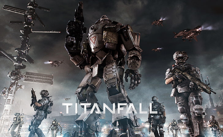 Titanfall Game, Titanfall cover, Games, Other Games, 2014, pc games, xbox, new, titanfall, HD тапет
