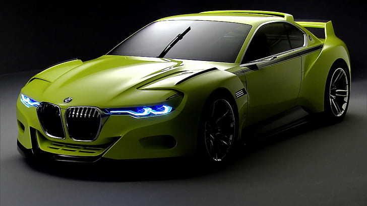 BMW, carro, carros verdes, HD papel de parede