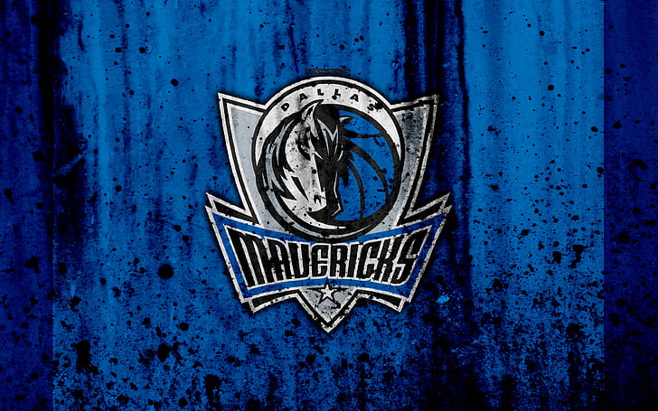 Koszykówka, Dallas Mavericks, Logo, NBA, Tapety HD